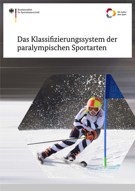 Das Klassifizierungssystem Der Paralympischen Sportarten