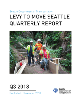 Levy to Move Seattle Quarterly Report Q3