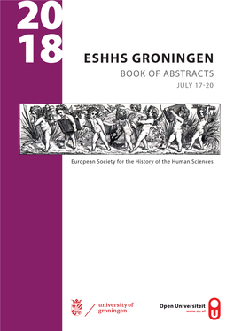 Eshhs 2018 Groningen Book of Abstracts July 17-20