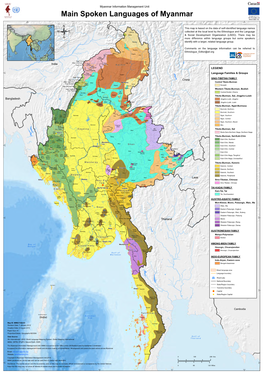 Main Spoken Languages of Myanmar