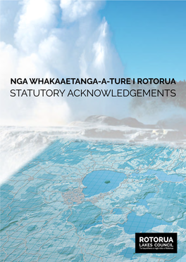 Nga Whakaaetanga-A-Ture I Rotorua. Statutory