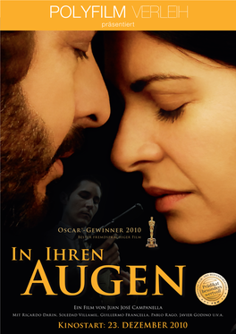 In Ihren Augen Ein Film Von Juan José Campanella Mit Ricardo Darin, Soledad Villamil, Guillermo Fr Ancella, Pablo R Ago, Javier Godino U.V.A