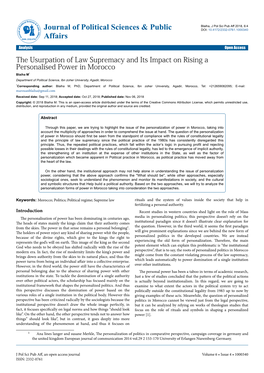 The Usurpation of Law Supremacy and Its Impact on Rising A