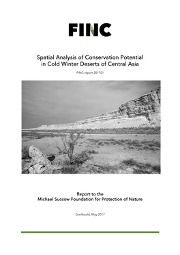 Spatial Analysis of Conservation Potential in Cold Winter Deserts of Central Asia