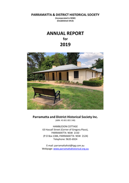 President's Annual Report