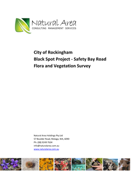 Safety Bay Road Flora and Vegetation Survey