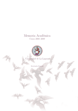 Memoria Académica Curso 2008–2009