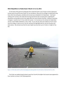 Dxpedition Report from Haida Gwaii