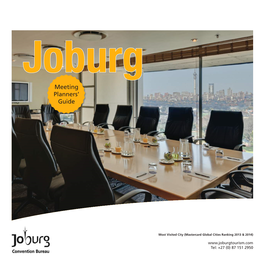 Meetings Planner Guide Joburg.Pdf