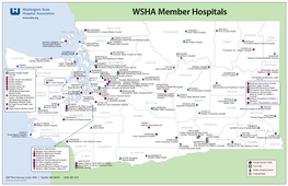 Download a Map of WSHA's Hospital and Health System Members