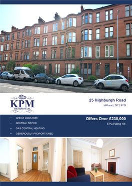 Offers Over £230,000 25 Highburgh Road