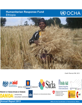 Humanitarian Response Fund Ethiopia