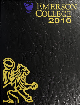 Emerson College Yearbook