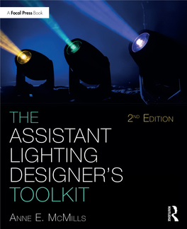 The Assistant Lighting Designer's Toolkit