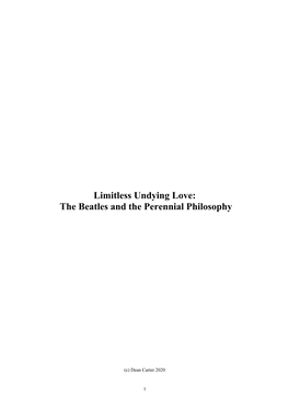 Limitlessundyinglove