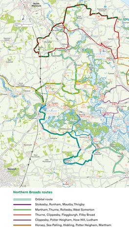 Northern Broads Routes