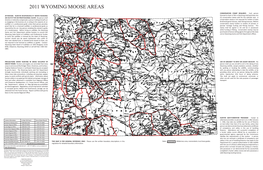 2011 MOOSE HUNTING SEASON INFORMATION Section 5