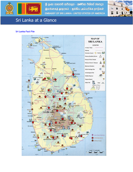 Sri Lanka at a Glance