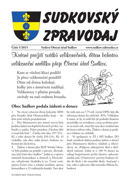 Sudkovský Zpravodaj