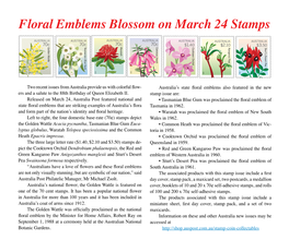 Australia's Floral Emblems