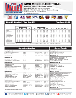 Mvc Men's Basketball