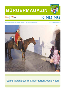 Bürgermagazin KINDING