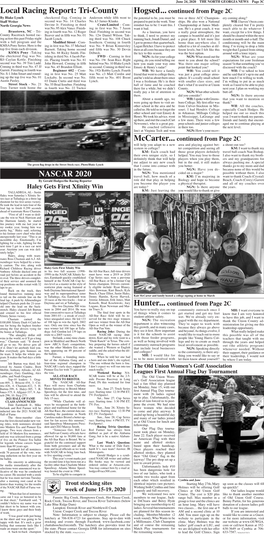 Local Racing Report: Tri-County Hogsed