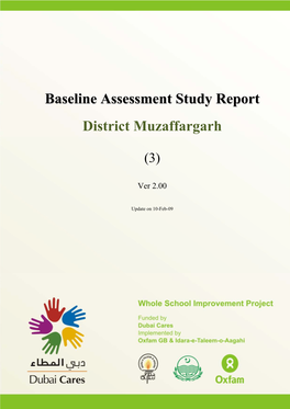 Baseline Assessment Study Report District Muzaffargarh