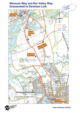 Gressenhall to Dereham Link