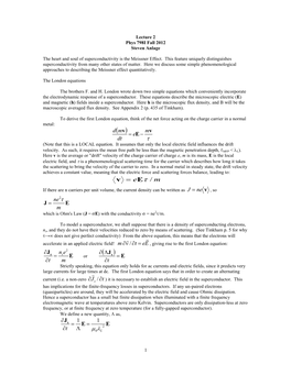 Lecture 2 Phys 798I Fall 2012 Steven Anlage