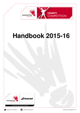 Handbook 2015-16