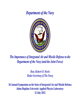 Department of the Navy