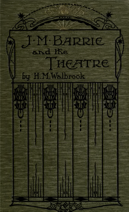 J. M. Barrie and the Theatre