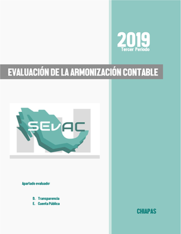 CHIAPAS Evaluación De La Armonización Contable