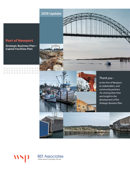 Port of Newport Strategic Business Plan Update & Capital Facilities