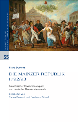 DIE MAINZER REPUBLIK 1792/93 Franz Dumont 19