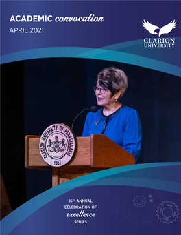 ACADEMIC Convocation APRIL 2021