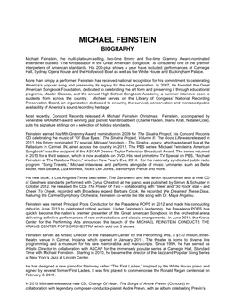 Michael Feinstein