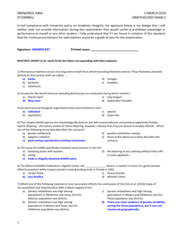 Nrem4464exam1-19KEY