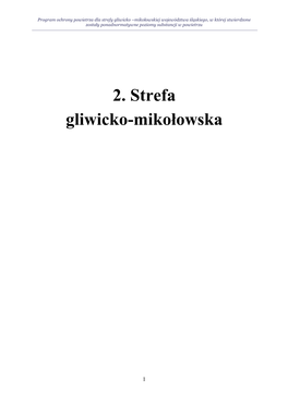 Strefa Gliwicko-Mikołowska