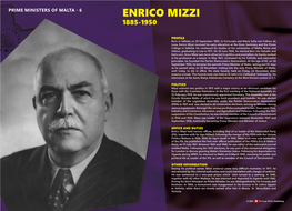 Enrico Mizzi 1885-1950