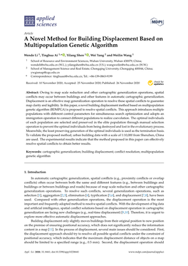 A Novel Method for Building Displacement Based on Multipopulation Genetic Algorithm