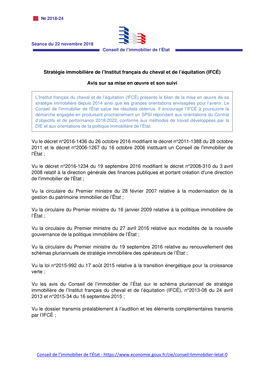 Conseil De L'immobilier De L'état Salue Les Résultats Obtenus