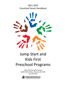 Jump Start and Kids First Preschool Programs