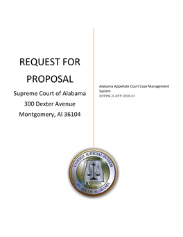 Request for Proposal (“RFP”