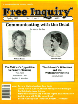Communicating with the Dead by Martin Gardner