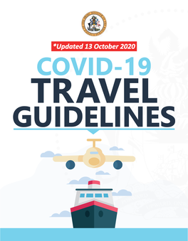 COVID-19 Travel Guidelines Cover