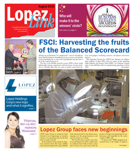 First Sumiden Circuits Inc. (FSCI): Harvesting the Fruits of the Balanced Scorecard