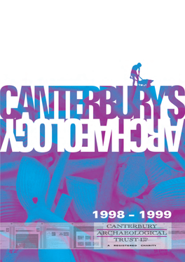 Canterbury's Archaeology 1998 – 1999