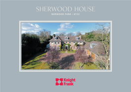 Sherwood House Brochure